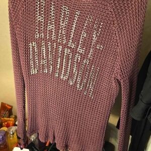 Harley-Davidson Women's Purple Sweater